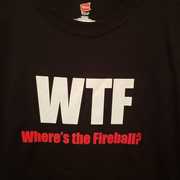 Hanes Other - NWOT - Fireball Whiskey T-shirt  (size medium)